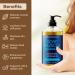 Sore Muscle Massage Oil - 8 fl oz | Peppermint Lavender & Arnica | Pain Relief & Muscle Relaxation | Nexon Botanics - Shop Internationally - Buy Online on GoSupps.com