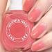 Jelly Pink Nail Polish Translucent Peach Pink Natural Quick Dry Nail Polishes Long Lasting No Need Cure Chip-resistant Nail Varnish DIY Nail Art Manicure Gift for Women & Girls - Buy Online on GoSupps.com