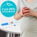 ACCUBIO Rapid Detection Pregnancy Test Extra Sensitive HCG Urine Midstream Test Early Detection Pregnancy Test Strips Result Within 5 Minutes Over 99% Accurate 25mIU/mL 5PACK - Buy Online on GoSupps.com