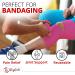 WizGate Vet Wrap 8Pcs Assorted 5cm x 4.5m Non-Woven Cohesive Bandages - Self-Adhesive, Breathable & Stretchable Rolls for Pets & Humans - Ideal for Sprains, Swelling & More - Buy Online on GoSupps.com