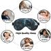 SSIMOO Hacker Attack Soft Sleep Eye Mask - Breathable Eye Patch for Women Ideal for Travel & Relaxation Black - Buy Online on GoSupps.com