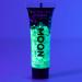 Neon UV Green Chunky Glitter Gel - 12ml | Face & Body Sparkle | Eco-Friendly Formula - Buy Online on GoSupps.com
