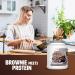 MORE Protein Brownie Mix 600g | Vegan High-Protein Brownies | Quality Tested | Made in Germany - Shop Internationally - Buy Online on GoSupps.com