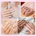 Yueshop 240PCS Soft Gel Full Cover Matte Short Almond Nail Tips Kit - Break Resistant, Clear Gelly Gel, 15 Sizes - DIY Manicure & Salon Quality Nail Art - Buy Online on GoSupps.com