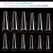 UNA GELLA Clear Coffin Extra Long Nail Tips - 216PCS | XXL False Nails for Nail Extension - DIY Salon Quality - Buy Online on GoSupps.com