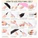 Poly Nail Gel Kit with 36W LED UV Lamp | 4 Colors Extension Gel, Slip Solution & Nail Art Tools | Beginner Starter Gift - Buy Online on GoSupps.com