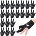 20 Pcs Billiard Pool Gloves Three Fingers Billiard Gloves Left and Right Hand Universal Cue Sports Gloves for Women Men Billiard Shooters Accessories Black