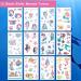 CHARLENT Glitter Butterfly & Mermaid Tattoos for Girls - 240 Pcs Temporary Tattoos for Birthday Party Favors - Buy Online on GoSupps.com