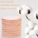 UNIMEIX 20 Pack Reusable Makeup Remover Pads - Organic Cotton Facial Cleansing Rounds & Washable Bag (Pink) - Eco-Friendly International Shipping - Buy Online on GoSupps.com
