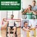 Non-Latex Resistance Bands Set for Strength Training and Physical Therapy - 2.1m, 3 Different Strengths - Ideal for Yoga, Pilates, and Stretching at Home - Buy Online on GoSupps.com