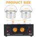 Double Wax Warmer Machine: Professional Electric Pot for Hair Removal - Waxing Kit for Facial & Body SPA - Buy Online on GoSupps.com