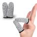 Finger Cots Cut Resistant Protector - Finger Covers for Cuts  Gloves Life Extender  Cut Resistant Finger Protectors for Kitchen  Work  Sculpture  Anti-Slip  Reusable (Gray  6PK) Gray 6PK