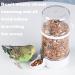 Automatic Bird Water Dispenser - 2 Piece Plastic Feeders for Small & Medium Birds (Parrots Pigeons) | 220ml/415ml - Buy Online on GoSupps.com