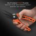 KastKing Cutthroat Fishing Pliers & Braid Scissors Set - Saltwater Resistant Gear for Men - Line Cutter, Hook Remover, Split Ring Plier - Orange - Buy Online on GoSupps.com