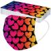 ZQP 20PCS Valentine's Day Design Disposable 3ply Face Bandanas Elastic Earloop Pr-otective Breathable Comfortable FaceDecors for Adults - Buy Online on GoSupps.com