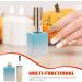 Gatuida Lot de 8 Flacons de Vernis Ongles en Verre 117 Ml Pinceau Int gr Bouteilles Vides Rechargeables D grad Bleu Contenants pour chantillons de Maquillage pour Manucure - Buy Online on GoSupps.com