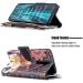 Miago 9 Card Slots Leather Cover for Xiaomi Redmi Note 8 Pro - Colorful Zip Flip Wallet Case & Protective PU Leather Shell - Buy Online on GoSupps.com