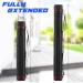 TOOYFUL Extendable Poster Tube 18-28'' with Shoulder Strap - Portable Storage for Documents, Blueprints, Drawings, Art - Black - Buy Online on GoSupps.com