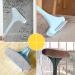 Dirfuny Window Screen Cleaning Brush Glass Cleaning Scraper | Reusable Window Cleaner Tool Wet And Dry Dual-Use Washing Equipment For Countertops Wall Wardrobes Sofa Blue - Buy Online on GoSupps.com