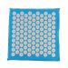 Tenlacum Professional Acupressure Mat Small Travel Size as Body Mat Seat Cushion or Rolled as Neck Pillow