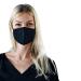 Reusable Face Masks CKDCARES Cloth Face Masks Pack of 5 pcs Washable Anti-Dust Unisex Cotton Made Black Perfect for Personal Use