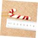 STOBAZA 36 Pcs Christmas Ornaments Candy Cane Ornaments Candy Garland Ornaments Candy Canes Christmas Tree - Buy Online on GoSupps.com