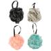 Ipetboom 4pcs Bath Ball Bath Tubs Bathing Ball Convenient Bath Scrubber Shower Skin Scrubber Bath Skin Cleaning Tool Scrubber for Bathing Shower Skin Cleaning Tool Loofahs for Shower Pe