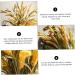 MAGICLULU 2pcs Simulated Ears of Corn Decoration for Home Artificial Wheat Stalks Wheat Ears Dried Flowers Faux Plants Fake Plant Decor Fake Ear of Wheat Pu Manual Fake Grass Goldenx2pcs 12X75CMx2pcs - Buy Online on GoSupps.com
