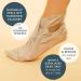 VOESH Exfoliating Peeling Socks - Vegan Foot Peel for Dry Feet, Callus Remover and Intensive Treatment - At-Home Spa Experience - 1 Pack - Buy Online on GoSupps.com