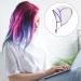 WLLHYF Hair Coloring Cap Set with Crochet Hook - Salon Quality Highlighting and Dyeing Kit - Buy Online on GoSupps.com