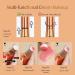 Ofanyia Liquid Highlighters & Blush Contour Set - Medium Contour Pink Blush & Pearl White Highlight | 3-Piece Makeup Set for Flawless Skin - Buy Online on GoSupps.com