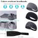 Joyfree Elastic Wide Headbands for Sports & Fitness | Workout Sweatband for Men and Women | Ideal for Yoga, Running, Gym, Dance | Athletic Style 1 - Buy Online on GoSupps.com