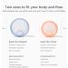 Saalt Menstrual Disc - Reusable Silicone Period Cup - Soft & Flexible - 12-Hour Wear - Made in USA - Eco-Friendly Alternative - Coastal Blue - Buy Online on GoSupps.com