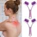 Buy Inoomp 1PC Leg Handle Elbow Muscle Massage Tool - Myofascial Relief for Arm Neck and Shoulders - Purple Self-Massage Stick (20x15x6cm) - International Shipping Available - Buy Online on GoSupps.com