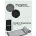 Buy Lifegoods Acupressure Mat with Pillow - International Shipping | Massage & Acupuncture Mat for Back Pain Relief - Gray & White - Buy Online on GoSupps.com