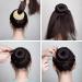 Cortney Donut Hair Maker Set | 6 Beige Haardutts + 30 Gold U-Shape Hair Clips | Perfect Updo Accessories for Girls & Women - International Shipping Available - Buy Online on GoSupps.com