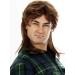 ALLAURA Brown Merica Joe Dirt Mullet Wig for Men - Perfect for 80s Costumes - Buy Online on GoSupps.com