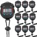 Fomatrade stopwatch 10 pieces/lot digital multifunctional professional electronic chronograph sports stop watch timer stopwatch (10) XL-013