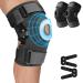 Knee Braces for Knee Pain Men & Women Adjustable Knee Support with Patella Gel Pad & Side Stabilizers Medical Knee Wrap for Arthritis Meniscus Tear ACL Pain Relief Running Sports. Large