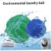 SWEETBIUTI Laundry Balls Washing Machine Ball Laundry Washing Machine Clean Eco-Friendly Decontamination Silicone Washing Balls Set for Liquid Detergent Blue Green 2PCS - Buy Online on GoSupps.com