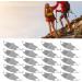 Gloglow 20-Piece Reusable Dust Masks | Adjustable Breathable Washable Facial Covers for Men & Women | Stylish Gray Masks for Outdoor Sports - Buy Online on GoSupps.com