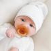 Ryan & Rose Cutie PAT Pacifier Teether - Slant Clear Rubber | Best Teething Solution - Buy Online on GoSupps.com