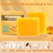 2 Pack Turmeric Soap Bar & Exfoliating Pads - Cleanse & Moisturize Acne Scars | Vitamin B5 & Lemon Infused - Buy Online on GoSupps.com