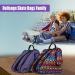 Holisogn Ice & Roller Skate Bags - Premium Leopard Violet Bags for Kids, Teens, and Adults - Buy Online on GoSupps.com