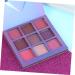 Mipcase Makeup Plattete 3pcs 9 Matte Eyeshadow Paillette Eyeshadow Metallic Eye Shadow Palettes Eyeshadow Palette Diamond 1 count (Pack of 1) Purplex3pcs - Buy Online on GoSupps.com