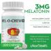 Maxi Health Melatonin 3 mg for Adults & Teens Help Support Natural Sleep with Adult & Kids Melatonin Non-Habit Forming Kosher Sleep Support Kosher (100 Units) 100 Count (Pack of 1) - Buy Online on GoSupps.com