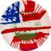 Westside Discs MyDye American Flag Disc Golf Disc | Overstable Putt and Approach Disc | Neutral Frisbee Golf Putter | Understable Fairway Driver | Stamp Colors Will Vary Hybrid Warship