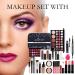 Professional Makeup Set - Newooh Cosmetic Starter Kit | Portable Travel Makeup Palette | Full Size Eyeshadow Face Powder & Lip Gloss | Perfect Birthday & Xmas Gift for Teens & Adults - Buy Online on GoSupps.com