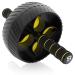 Sports Research Premium Ab Wheel Roller with Knee Pad