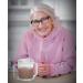 Wolvex Adult Drinking Cup with Handles & Anti-Spill Lids - Grey | Dishwasher & Microwave Safe - BPA, PVC, Latex Free - Buy Online on GoSupps.com